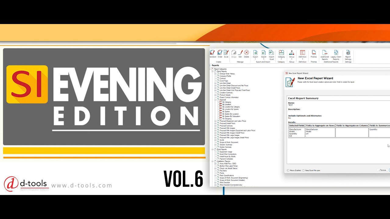 SI Evening Edition Vol. 6: Project Reporting