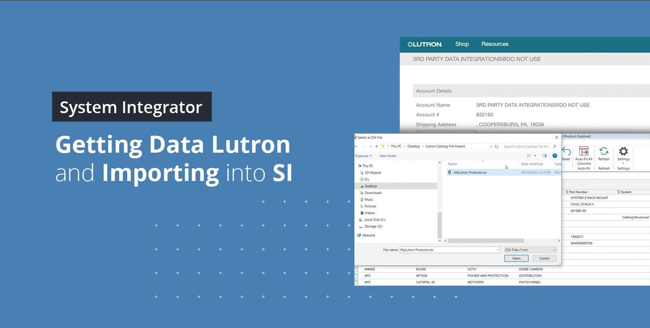 How to Ensure Your Lutron Pricing is Up To Date in D-Tools Software